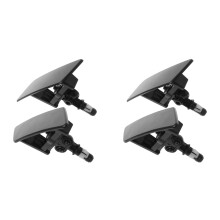4x Boquilla de Lavado de Faro Delantero de Coche Cubierta de Pulverización de Faro Accesorios de Coche para C4 2004-2008
