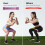 15X Resistance Bands for Working Out, Elastic Exercice Loop Bands for Physical Therapy, A 4