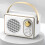 Wireless Retro Bluetooth Speaker Outdoor Plug-in U Disc Audio Mini Portable Bluetooth Speaker Computer Audio 6