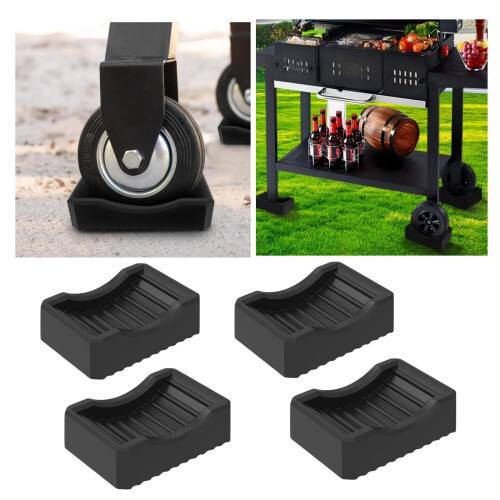 Griddle Leveling Shims Kit for Blackstone  Stackable NonSlip Pads for Even Heat and Stability