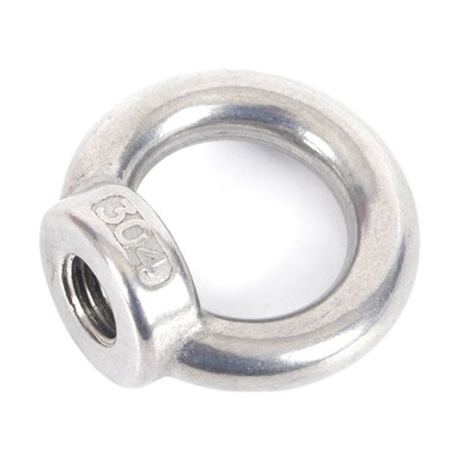 10X M8 Eye Mutter Rostfritt Stål Marine Lifting Eye Mutter  Mutter Eyelet för Kabellyft 2