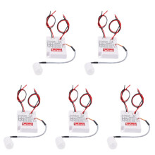 5X 12V 24V PIR Motion Sensor IR Infrared Human Induction Delay Relay Corridor LED Light Timer
