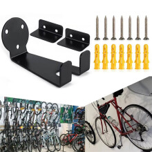 2X Bike Wall Hanger Heavy Duty Bicycle Hook Holder Stand Bike Wall Hanger Hooks Bike Display Rack for Mountain Bike