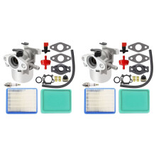 2X Gaźnik dla Briggs Stratton 799866 790845 799871 796707 794304 Toro Carb (Gaźnik z Zestawem Filtra Powietrza)