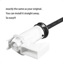 2X Long Type Rod Bonnet Release Lock Repair Kit 4 Keys Set for Focus MK2 2004-2012 1343577 4M5AA16B970BA