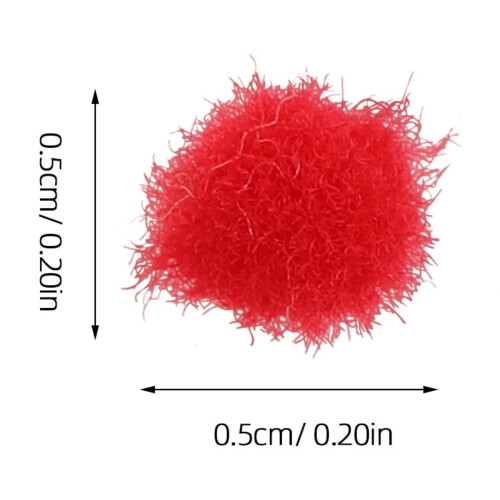 Μπάλες Puff Craft σε διάφορα χρώματα 2000 τεμάχια 1