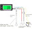 2X LCD Digital Hourmeter Tachometer Engine Thermometer Replaceable Clock for Motorcycle ATV Marine Boat Gasoline Engines 8
