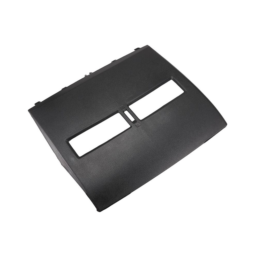 2X For Tiida 2005-2011 Front Dashboard Middle Air Conditioner Outlet Vents Upper Cover, Black 6033724986545