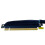 5X PCIE 4.0 X16 GPU Server  Card Extension Cable Woven Mesh Cable Bundle Right Out GEN4 Extension Cable,30cm 6