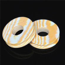 200Pcs Foam Spools Fishing Winding Board Fishing Hook Accessories Foam Spool Trace Wire Swivel Tackle,Wood Grain