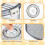 2X Airtight Bread Box Round Homemade Bread Storage Container  Recording Bread Keeper for Homemade Bread 4