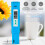 pH-mètre bleu clair portable 0,00–14,00 pH, température 2