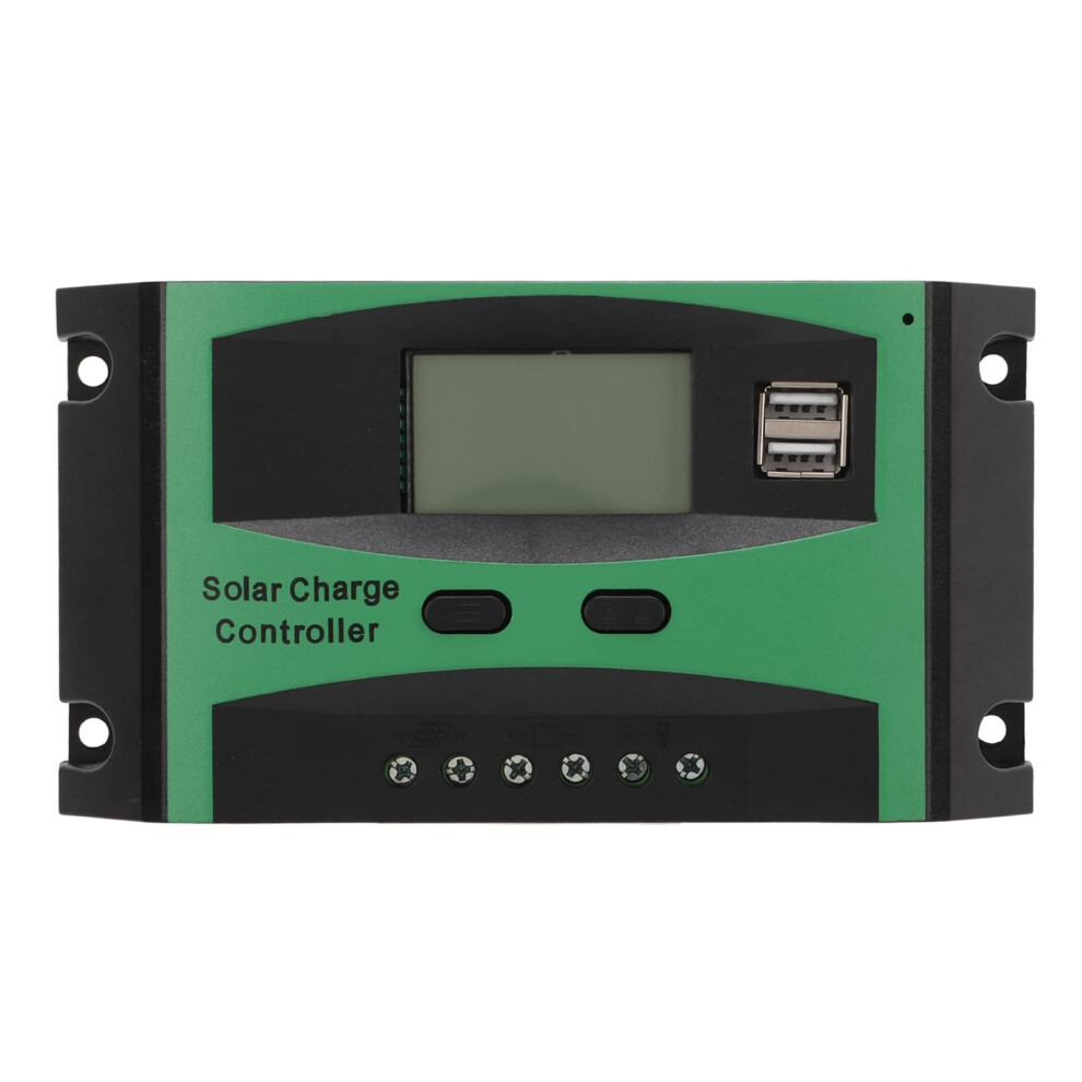 20A Pwm Solar Charge Controller 12V 24V With Lcd Display Automatic Voltage Detection For Home And Street Lighting 9330225813279