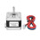 2X Stepper Motor Driver Kit 17HS4401+TB6600 4A+MKS OSC Adjustable Forward and Reverse Speed 4