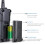 2X High Power Waterproof and Drop-Proof Industrial Wireless Remote Control EV1527 Chip ASK 2000M Long Range 433Mhz 4