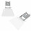 2X Grinder Guard Bench Grinder Dust-Proof Eye Power Tools Scientific for Bench Type 125/150 Grinders 2