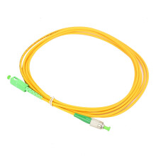 Fiber Optic Patch Cord SC to FC Cable Speed Stable Signal PVC for Data Center and Telecom