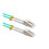 LC LC OM3 Fiber Optic Cable 10G Duplex Multimode Patch Cord 2M  Speed Low Loss Connection 1