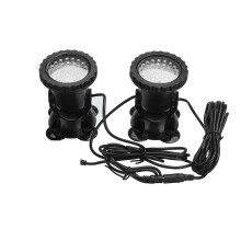 Underwater LED Pool Lights IP68 Waterproof RGB Dual Set for Aquarium Pond Fountain Garden