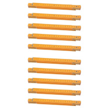 10X Portable Tischler Holz Zollstock 100Cm