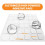Corner Protector, Baby Proofing Table Corner Guards, Keep Child Safe, Protectors for Furniture  Corners (54 Pack) 7