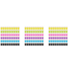 180 Pieces Finger Sponge Daubers Finger Painting Sponge Drawing Sponge Dauber Set for Painting Art Ink Crafts