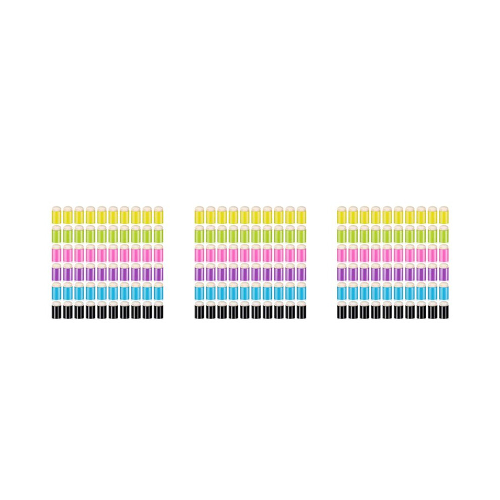 180 Pieces Finger Sponge Daubers Finger Painting Sponge Drawing Sponge Dauber Set For Painting Art Ink Crafts 4711485501635