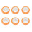 6pcs 7 Inch 180mm Car Polishing Buffing  Mop Pad Soft Sponge with M14 Thread 2