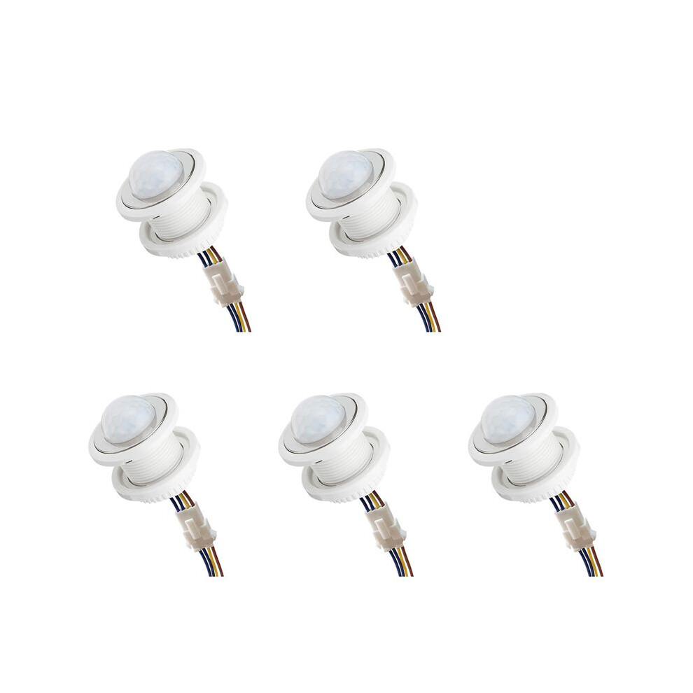 5X Motion Sensor 110-220V Pir Sensor Detection Delay Adjustable Infrared Induction Detector Light 6033986773136