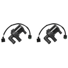 2X Bomba de Agua de Refrigeración Auxiliar Adicional con Mazo de Cables 7P0965561B para - Q7 4.2 para Amarok CAMP TOUA 4.2