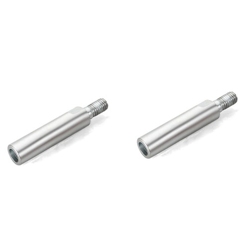 2X Biela de Extensión de Amoladora Angular Rosca M10 Eje Giratorio Rueda de Pulido Almohadilla de Lijadora, Accesorios de Amoladora Angular