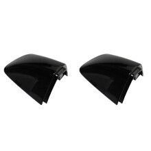 2X 1K8837879 5KD837879 Front Left Door Handle Lock Cylinder Cover for 6 Sharan Superb Black