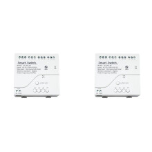 4X 4CH Zigbee Light Module AC 85-250V RF433 Ontvang 10A Relais Werken met Alexa Assistant, Tuya Life