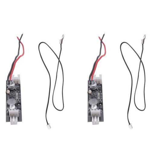 2X 2-3 Wire  5V 12V PWM Fan Speed Controller Governor NTC 50K Temperature Probe Sensor 40cm Temperature Controller