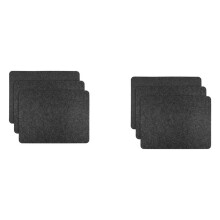 6 Pieces Heat Resistant Mat for Air Fryer Countertop Heat Protector Non-Slip Heat Proof Mat Kitchen Hot Pads for Blender