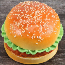 20pc Realistic Hamburger Lifelike Simulation Fake Hamburger Bakery Display Kids Food Bread Toy Not Inclue the Plate