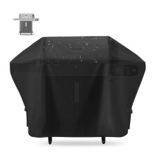 Heavy Duty 600D Waterproof Outdoor Grill Cover for Ninja PG300 Woodfire Flex Flame Smoker