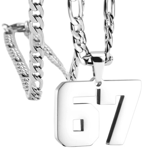 Leuke 67-nummer bedelketting Corrosiebestendig-S1