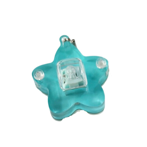 Porte-clés à bouton anti-Stress, convivial et robuste,-bleu