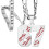 Accessoire de tenue de Noël élégant, pendentif numéro 67,-SS7 1