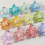 Gift Multicolor LED Light Up Fidgets Keychain for Stress-Yellow 4