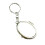 Metal Keychain with Mini Cosmetic Mirror Double Sided for-Oval 1