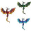 Broche en alliage d'émail Dragon joyeux, accessoire de-Vert 2