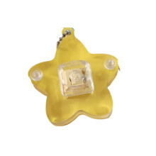 Gift Multicolor LED Light Up Fidgets Keychain for Stress-Yellow