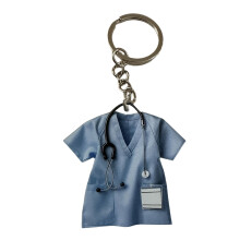 Sturdy Acrylic Keychain With Nurse Designs For Healthcare-A