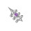 Stapelbare breite Spikes-Ringe, dreilagige Designs,-Silber 1