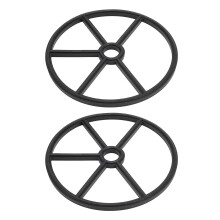 Pool Filter Valve Gasket Silicone Replacement for Multiport Sand Filter, Stops Leaks, 2 Pack