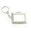 Compact Travel Makeup Mirror Mini Keychain Metal-rectangle 1