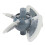 Pool Cleaner Engine Assembly for Zodiac MX8 MX6, ABS and Rubber, Stable Suction Performance 2