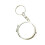 Sturdy Metal Key Holder Mini Cosmetic Mirror Compact-round 1
